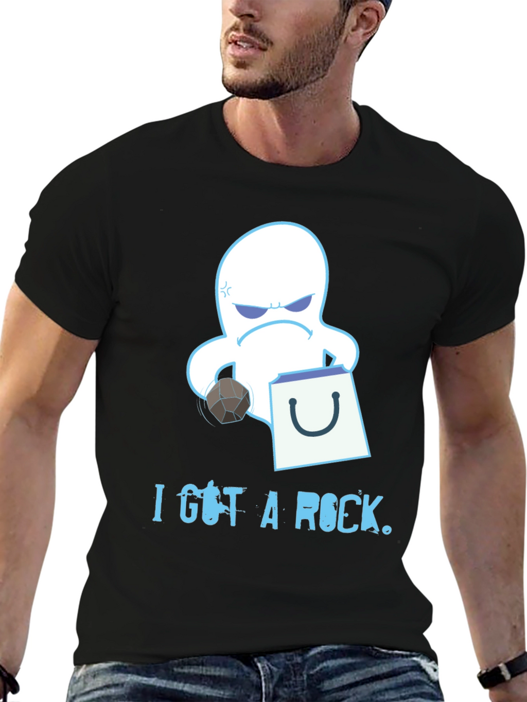 I Got A Rock T-Shirt - Halloween Boo!