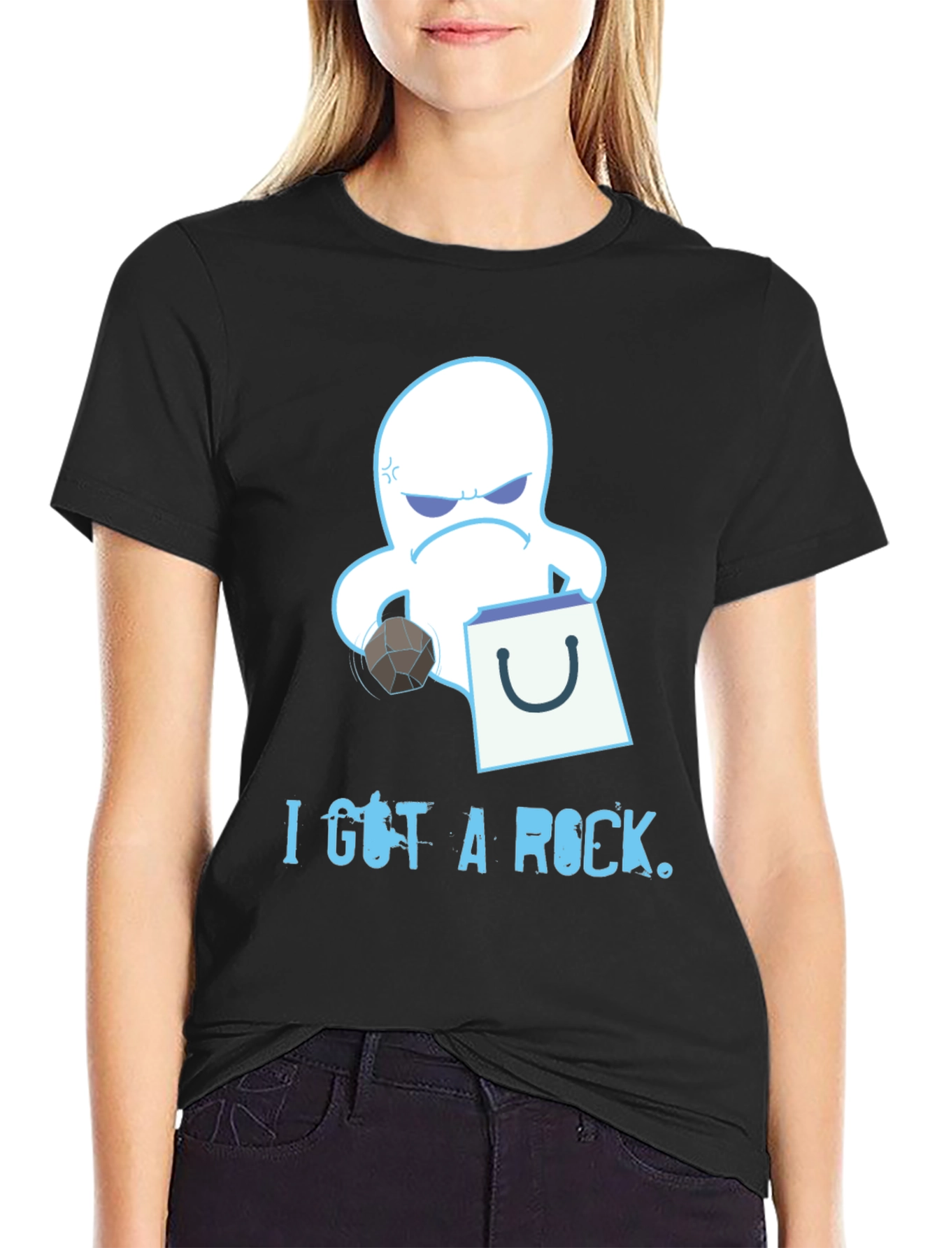 I Got A Rock T-Shirt - Halloween Boo!