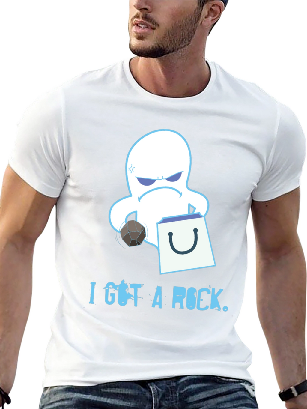 I Got A Rock T-Shirt - Halloween Boo!