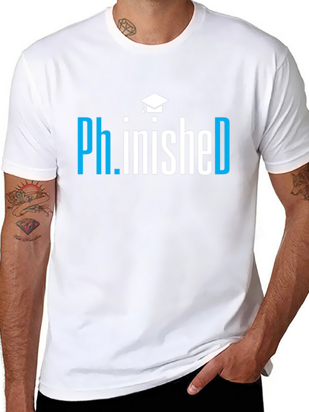 Ph.inished PhD Graduation T-Shirt