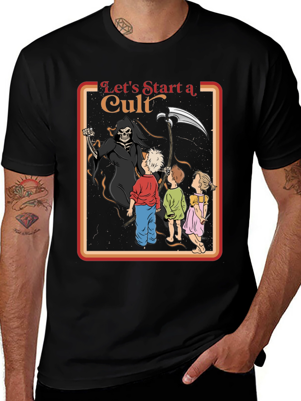 Lets Start a Cult Graphic Tee