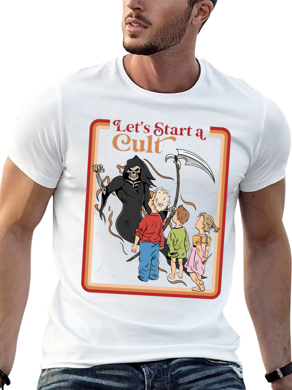 Lets Start a Cult Graphic Tee