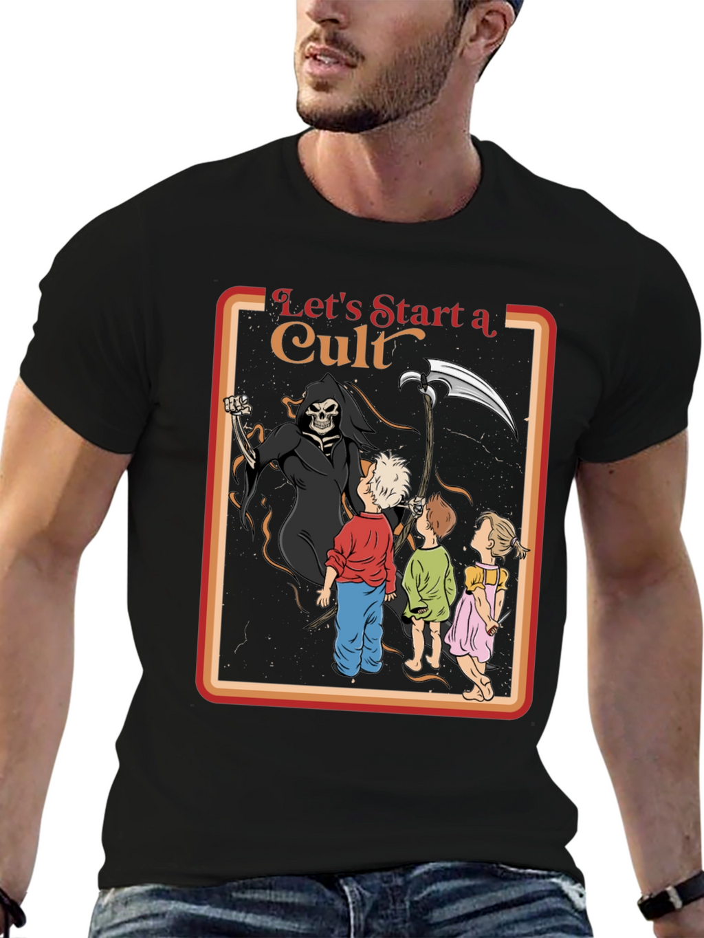 Lets Start a Cult Graphic Tee
