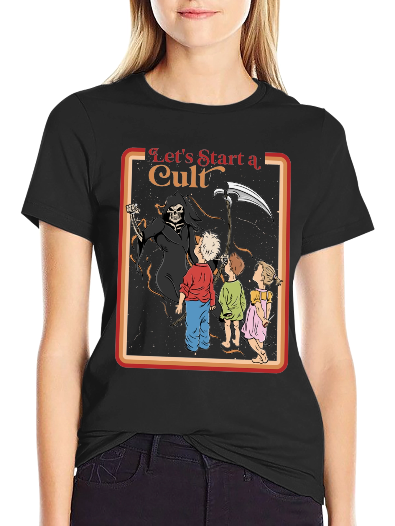 Lets Start a Cult Graphic Tee