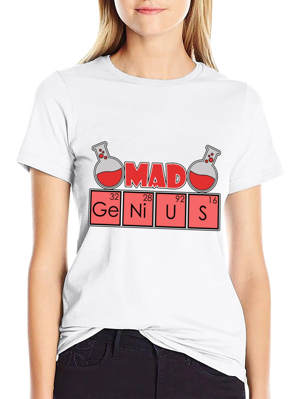Mad Genius Science T-Shirt - Fun Geeky Style