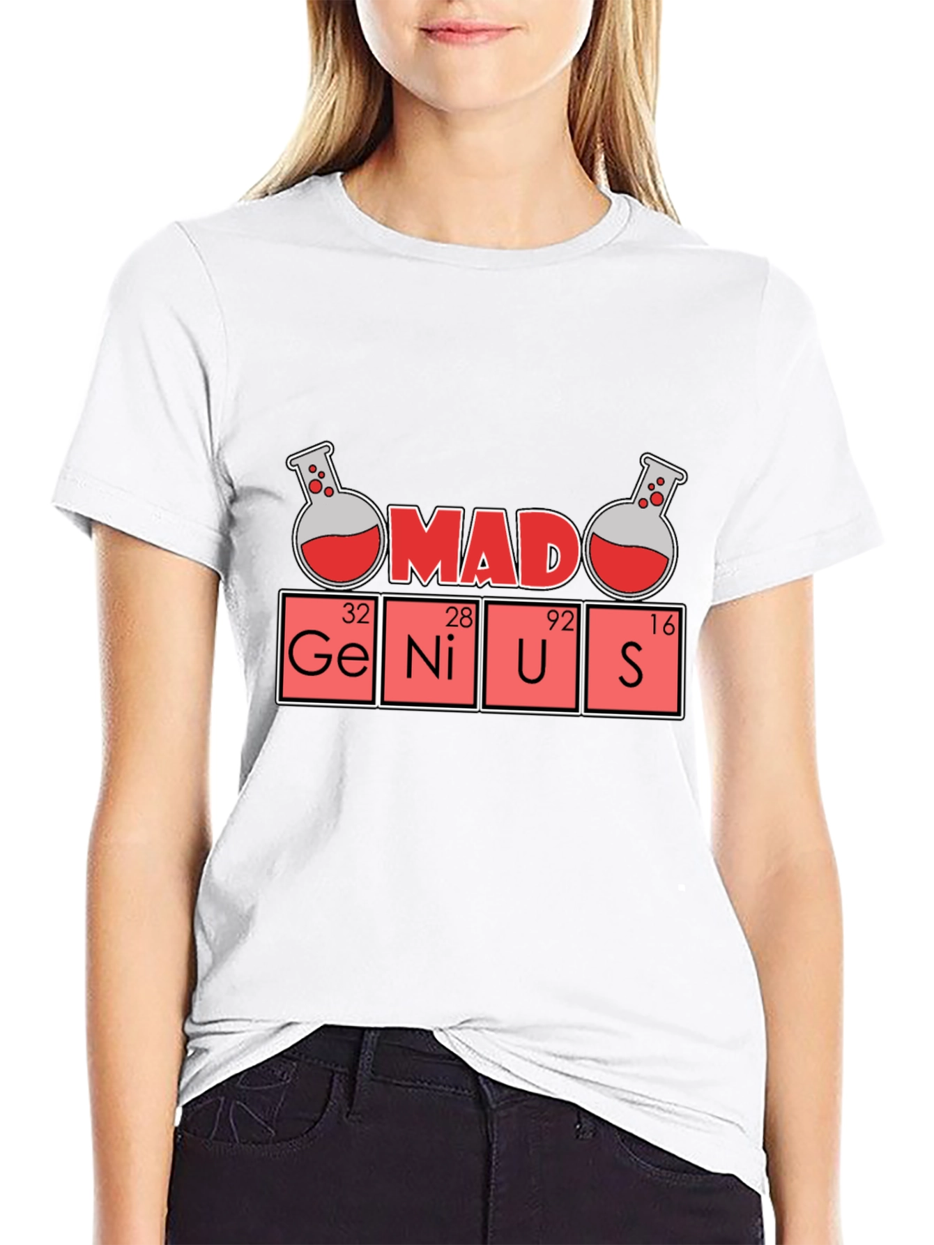 Mad Genius Science T-Shirt - Fun Geeky Style