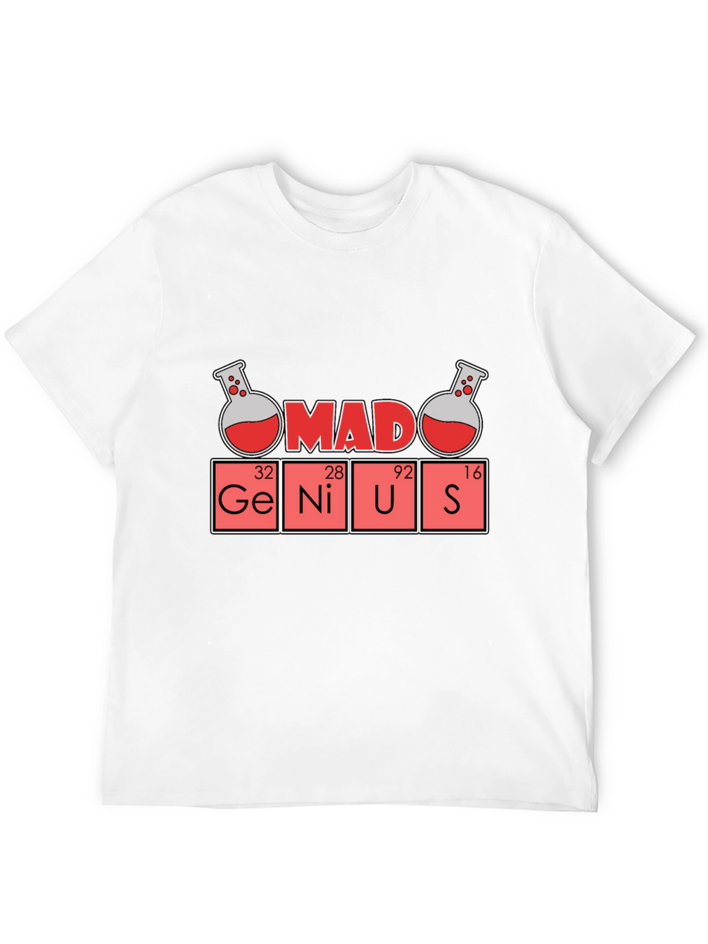 Mad Genius Science T-Shirt - Fun Geeky Style