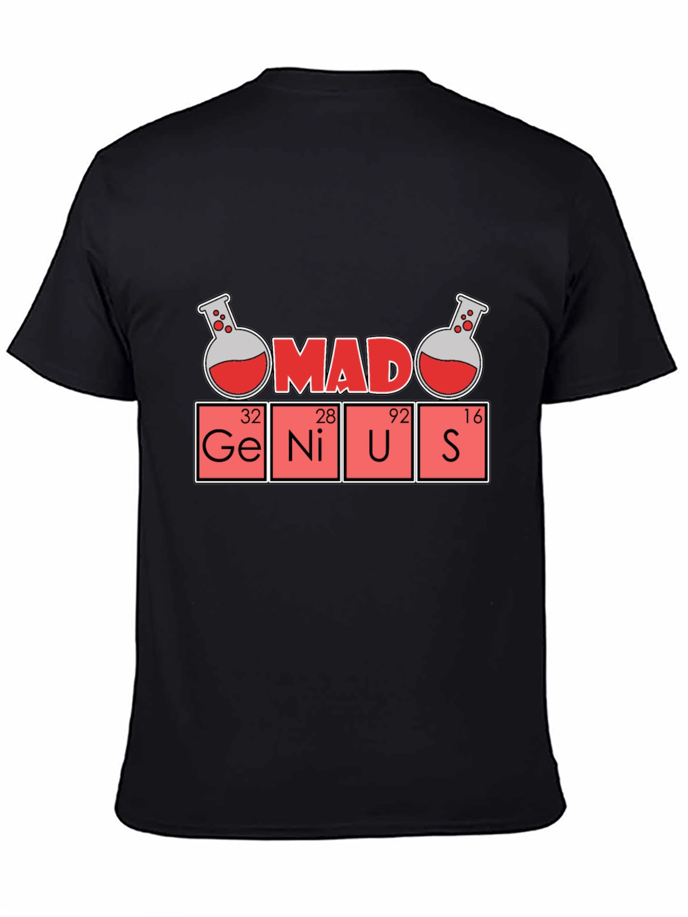 Mad Genius Science T-Shirt - Fun Geeky Style