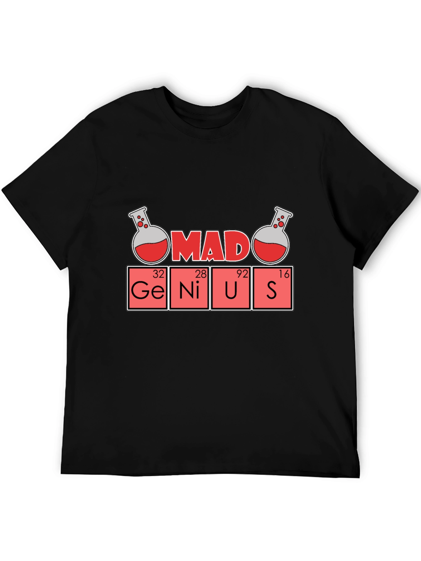 Mad Genius Science T-Shirt - Fun Geeky Style