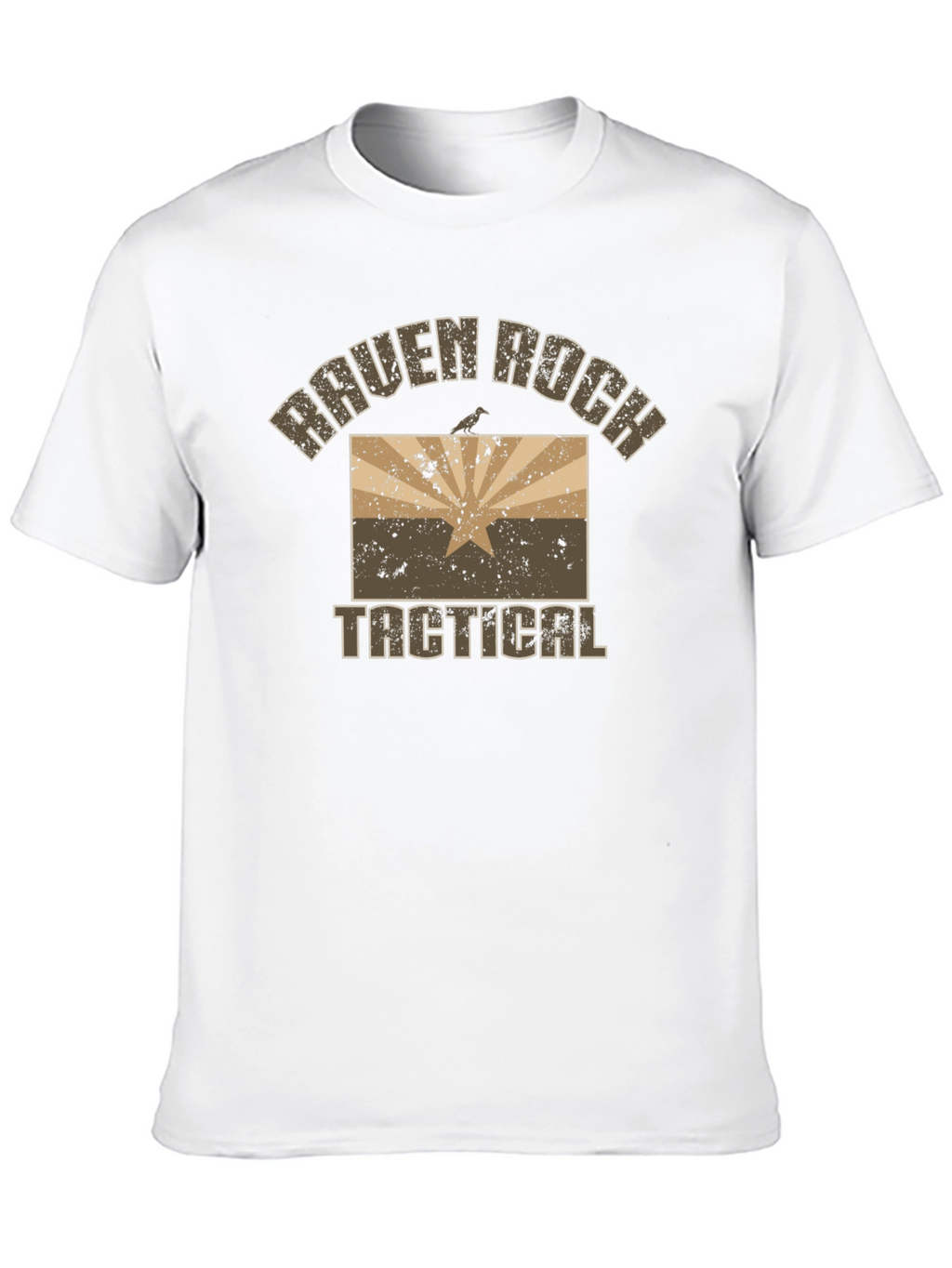 Raven Rock Tactical Tee - Arizona Flag Design