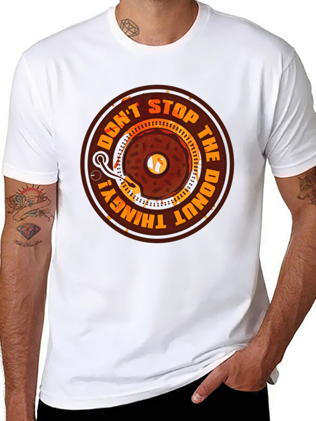 Dont Stop the Donut Thingy Tee