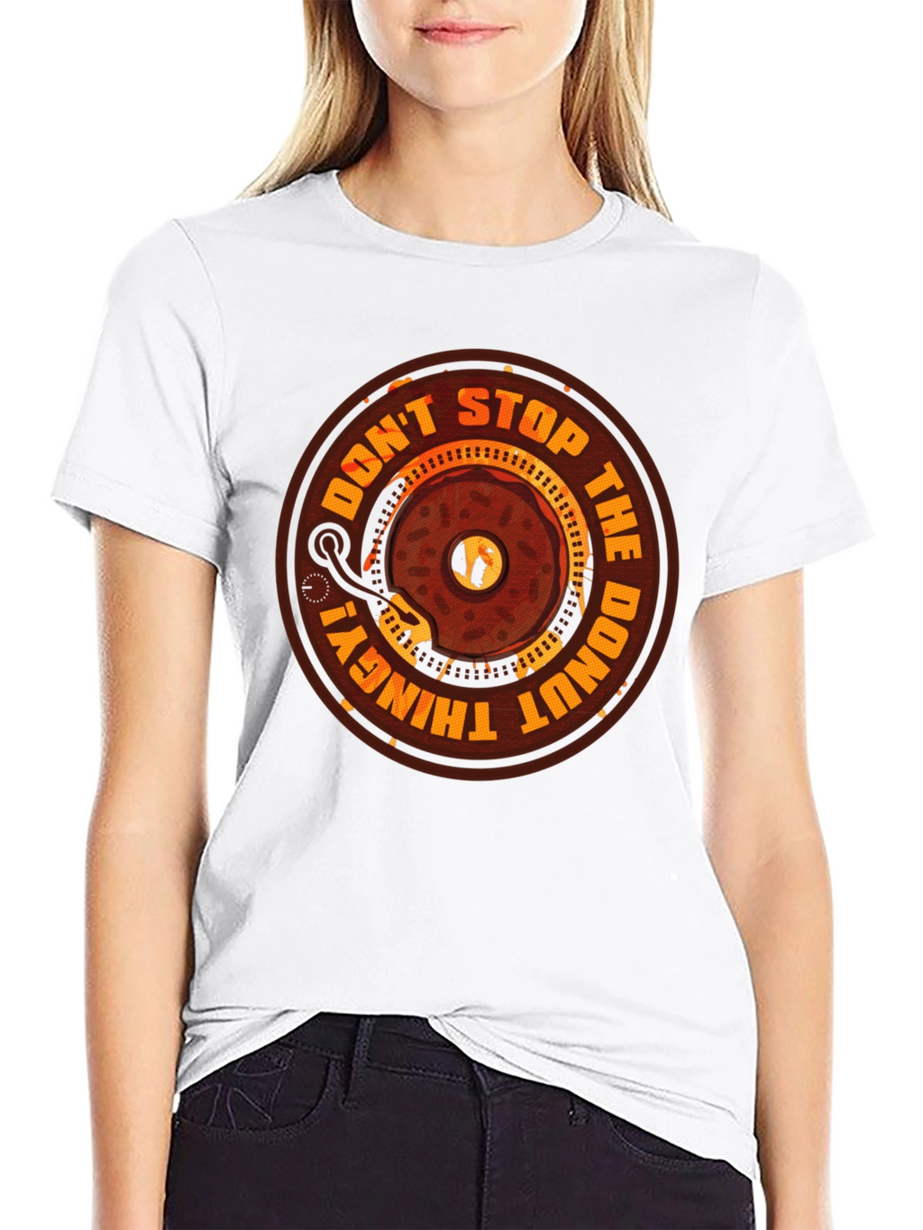 Dont Stop the Donut Thingy Tee