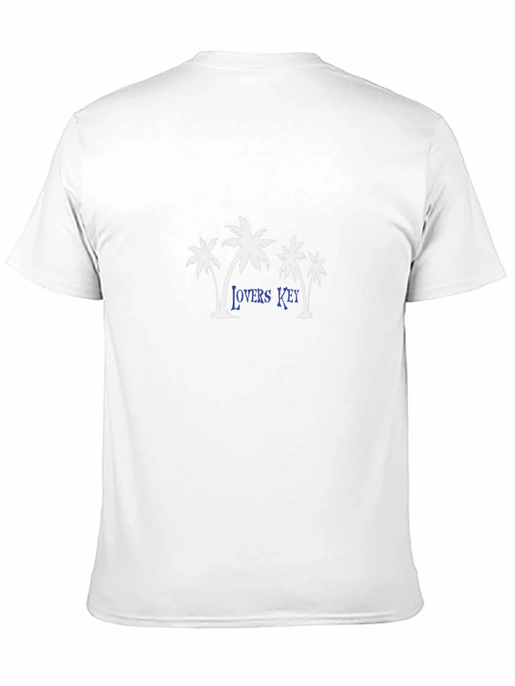 Lovers Key Palm Tree Graphic T-Shirt - Soft Cotton