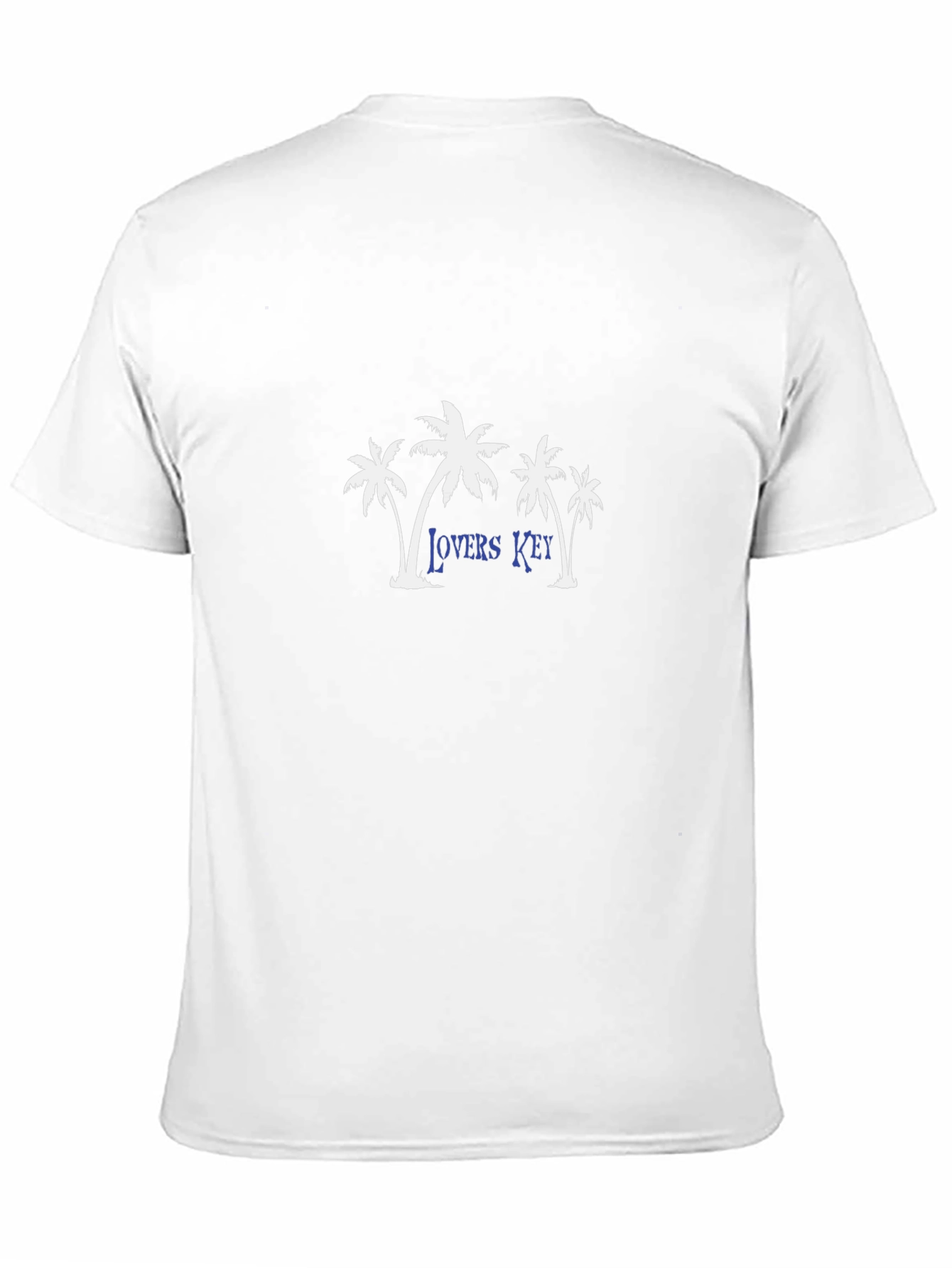 Lovers Key Palm Tree Graphic T-Shirt - Soft Cotton