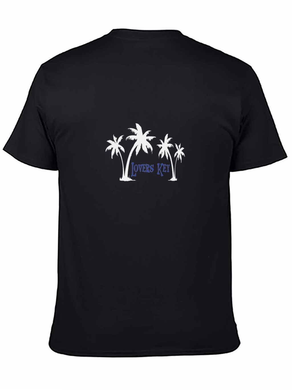 Lovers Key Palm Tree Graphic T-Shirt - Soft Cotton