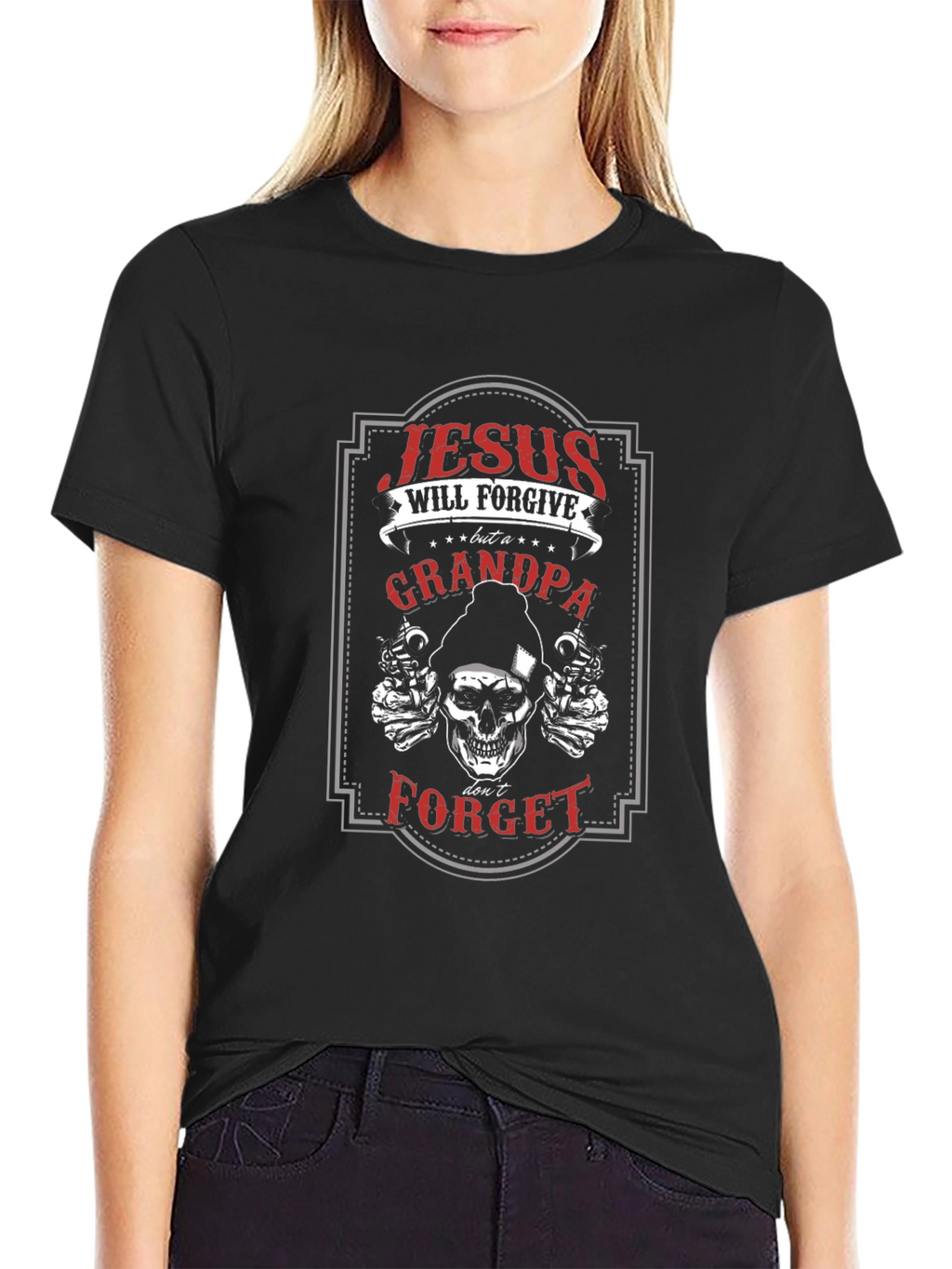 Jesus Will Forgive Grandpa T-Shirt