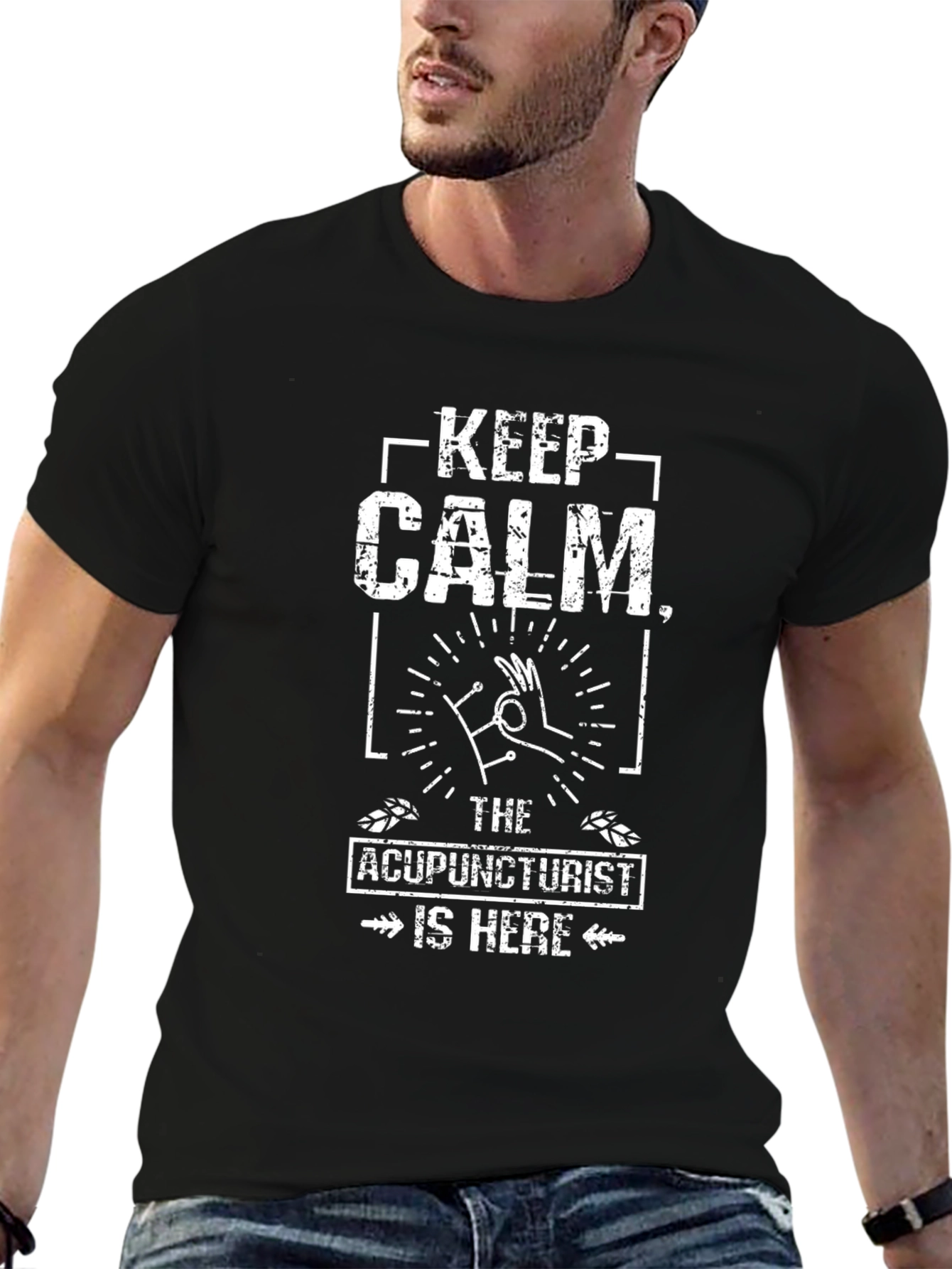Keep Calm Acupuncturist Graphic Tee