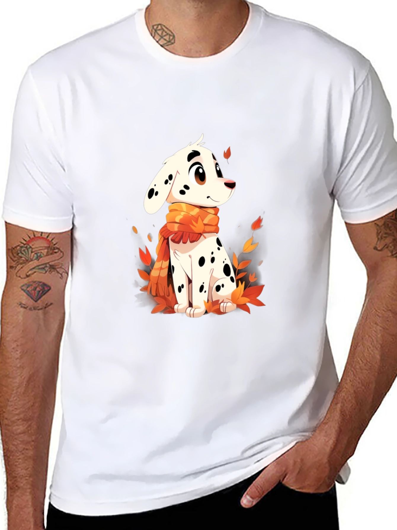 Dalmatian Puppy T-Shirt - Cute Cartoon Dog