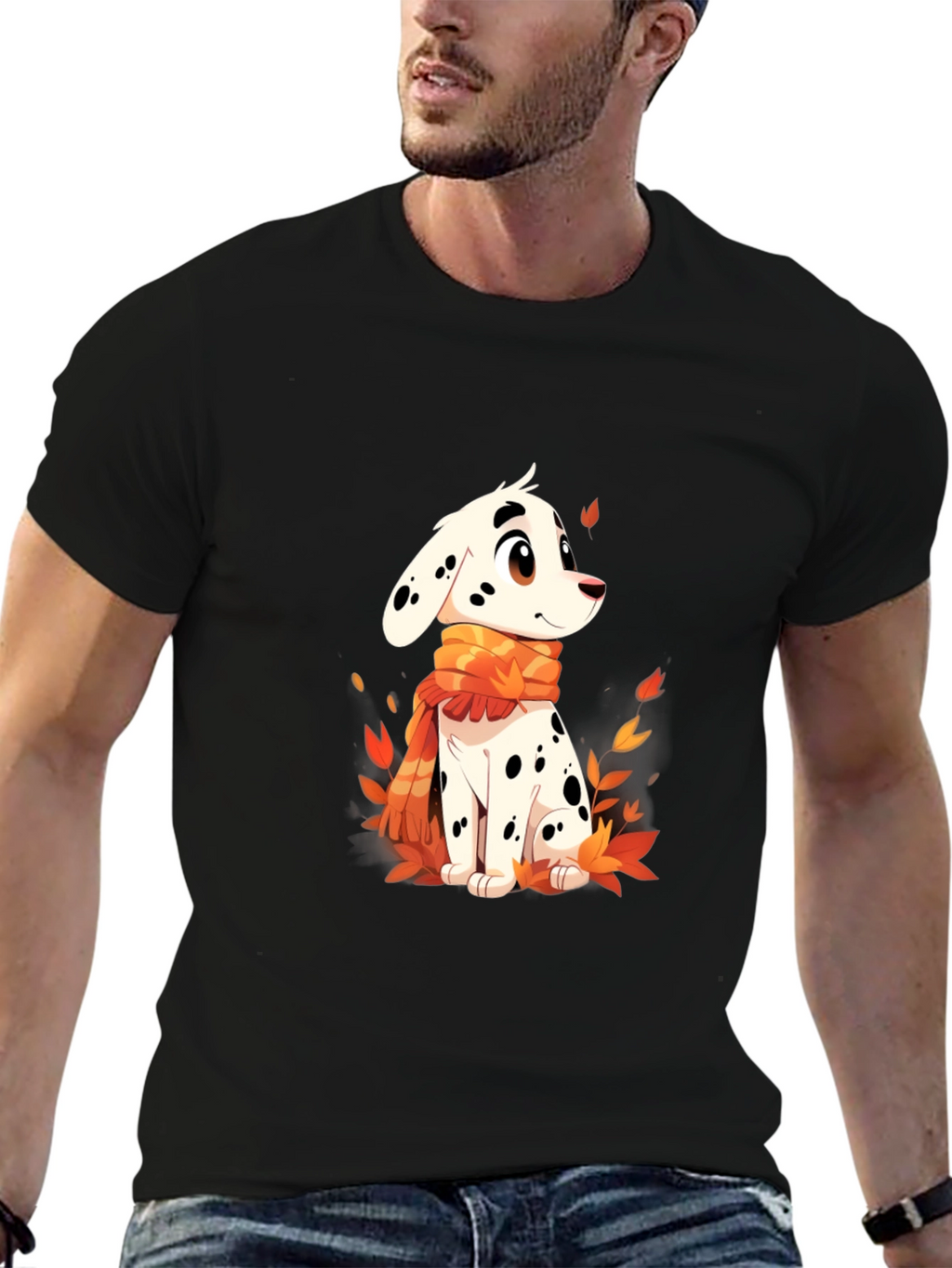 Dalmatian Puppy T-Shirt - Cute Cartoon Dog