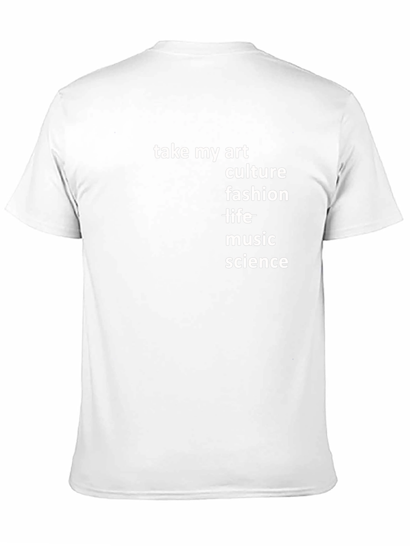 Art Culture Science T-Shirt - Stylish Design