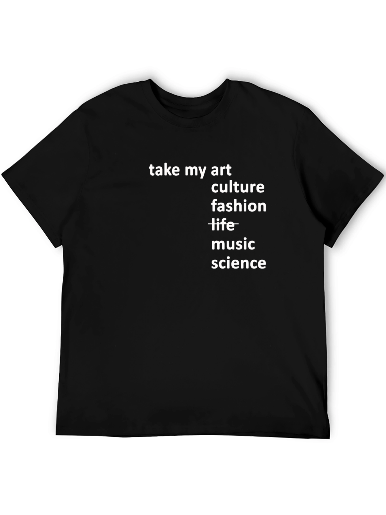 Art Culture Science T-Shirt - Stylish Design