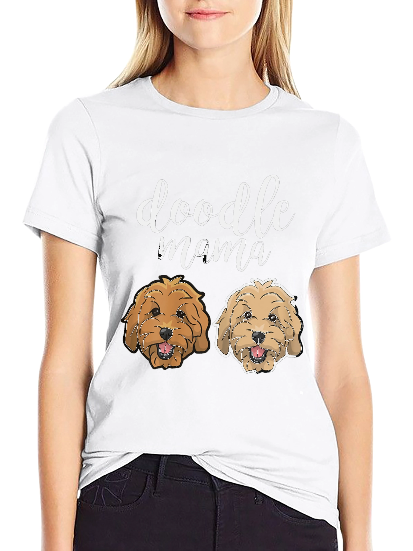 Doodle Mama Dog Lover T-Shirt