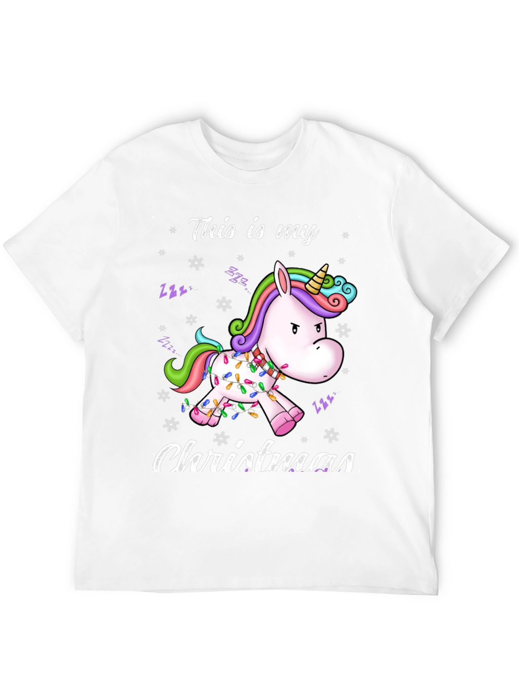 Unicorn Christmas T-Shirt Funny Holiday Tee