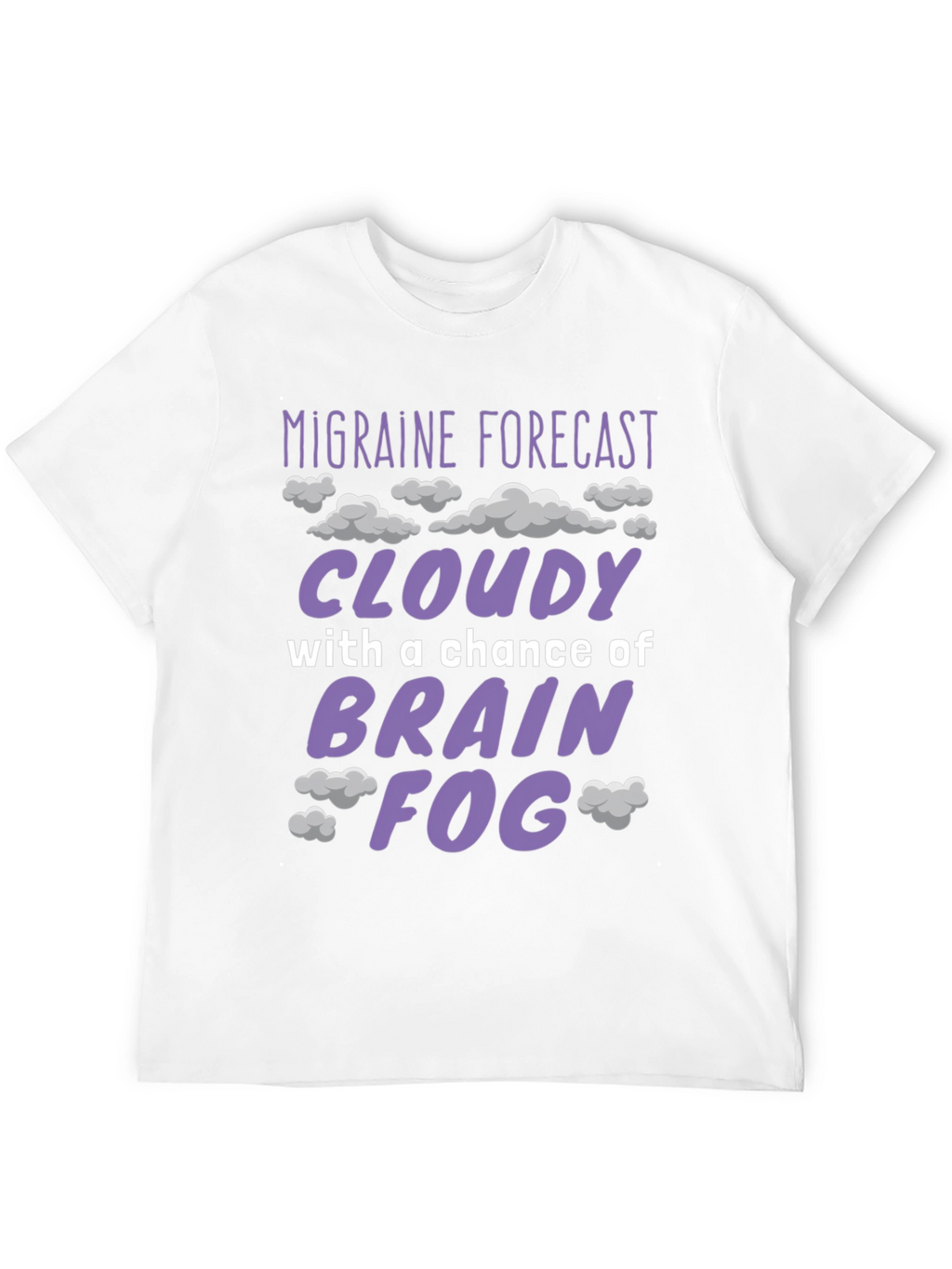 Migraine Forecast Funny Graphic T-Shirt