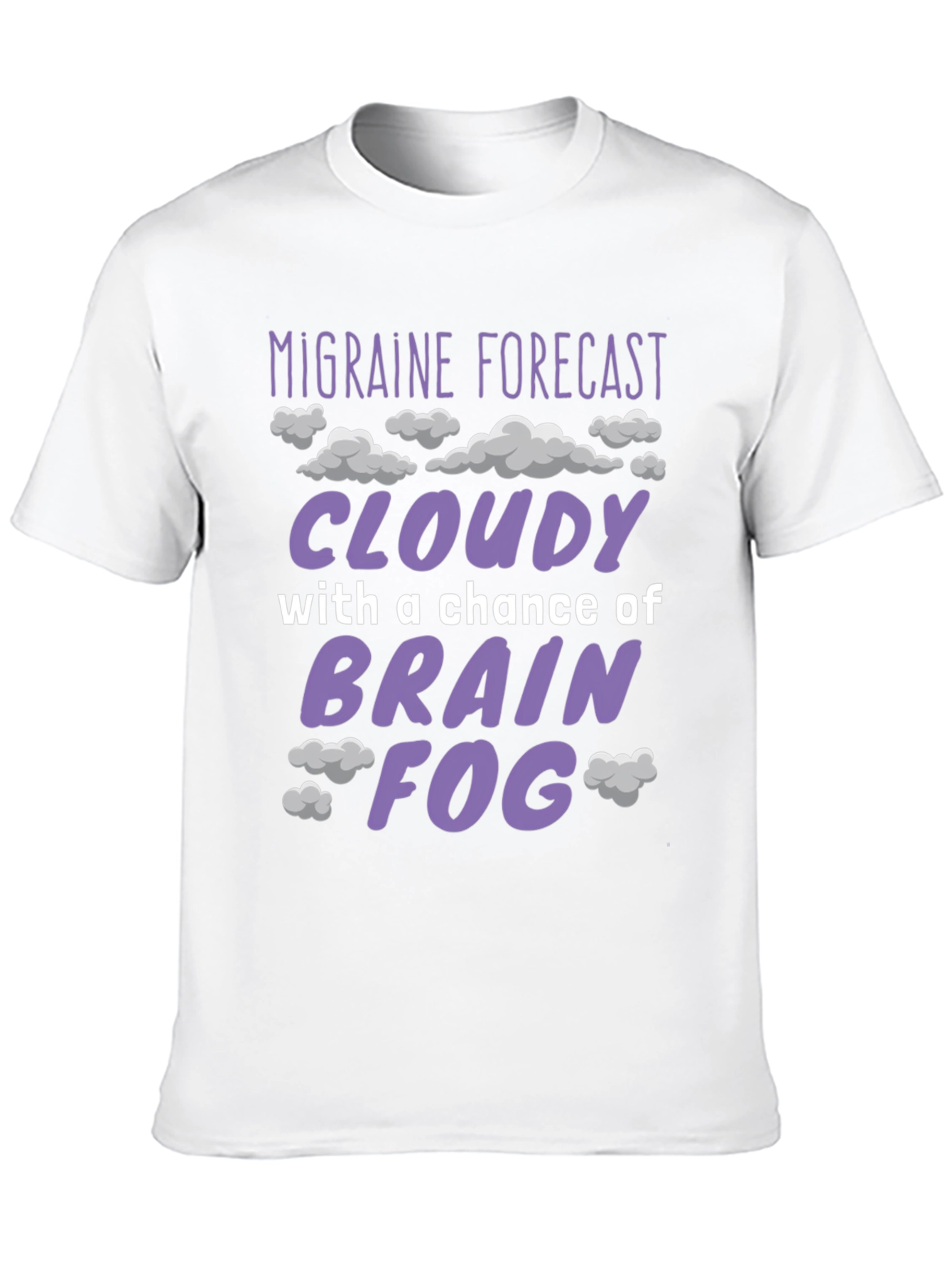 Migraine Forecast Funny Graphic T-Shirt