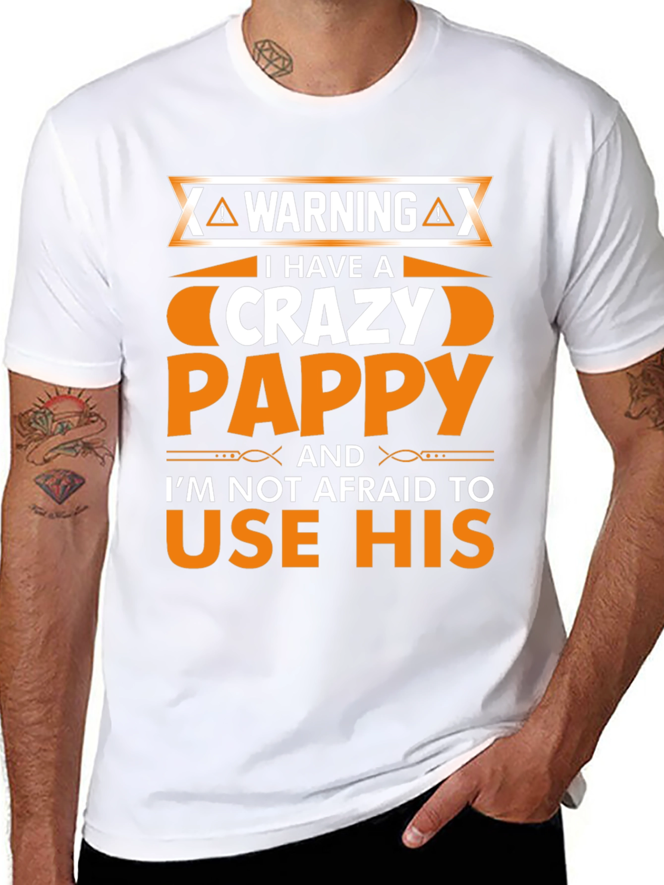 Crazy Pappy T-Shirt - Funny Novelty Tee