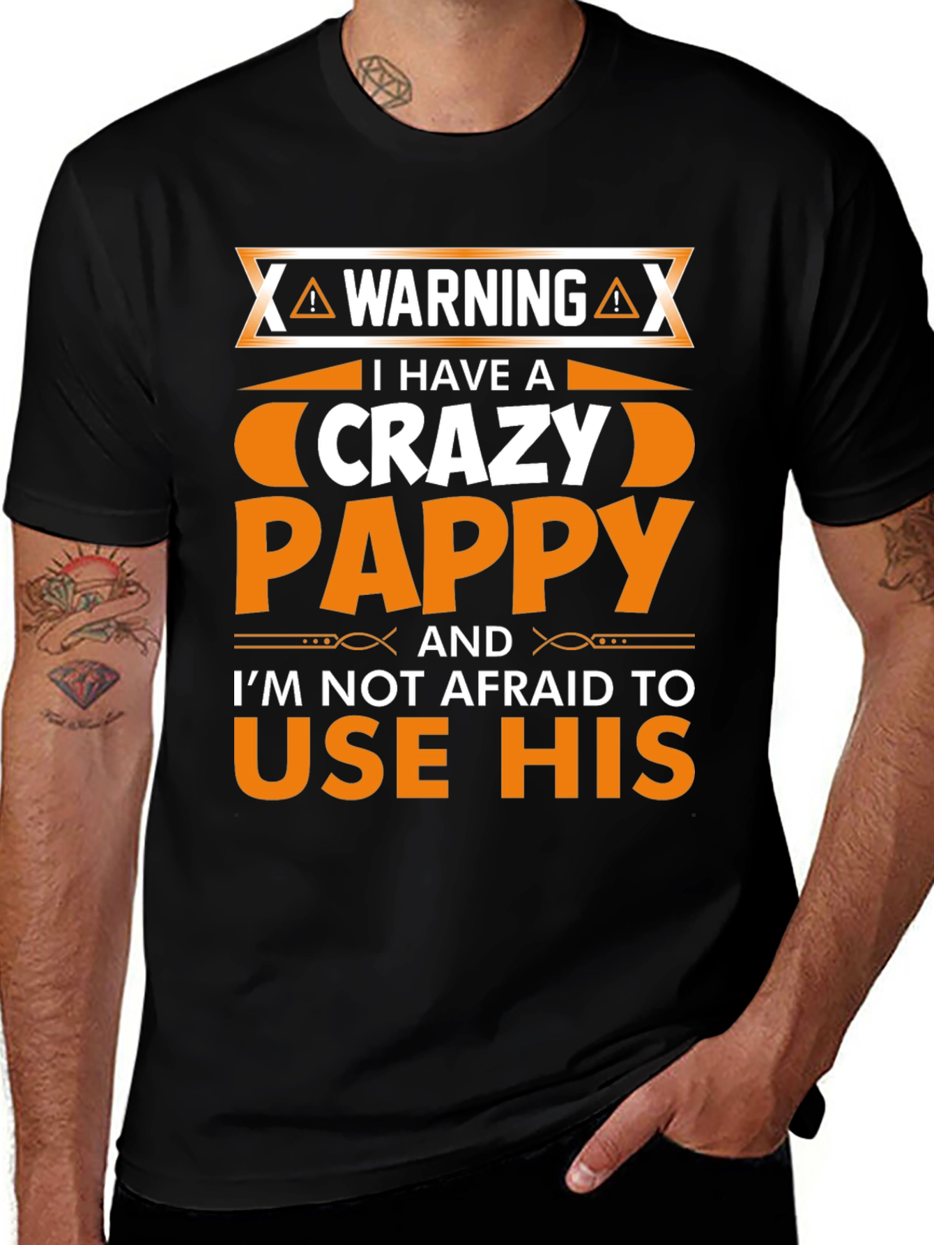 Crazy Pappy T-Shirt - Funny Novelty Tee