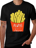 Always Say Yes to Fries Graphic T-Shirt