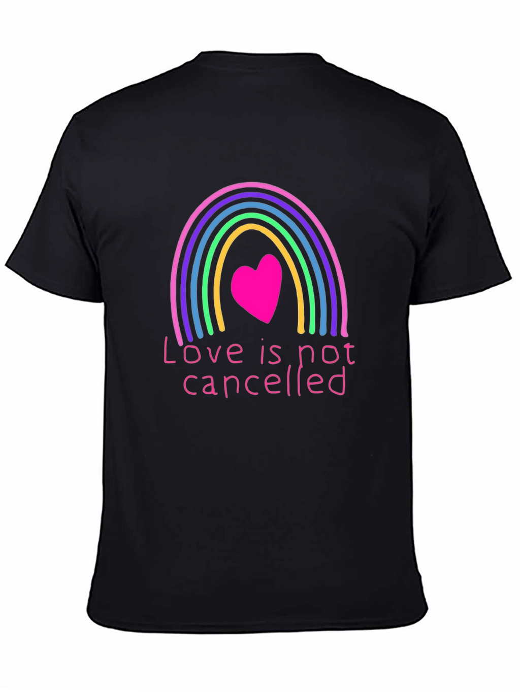 Love is Not Cancelled Rainbow Graphic Tee