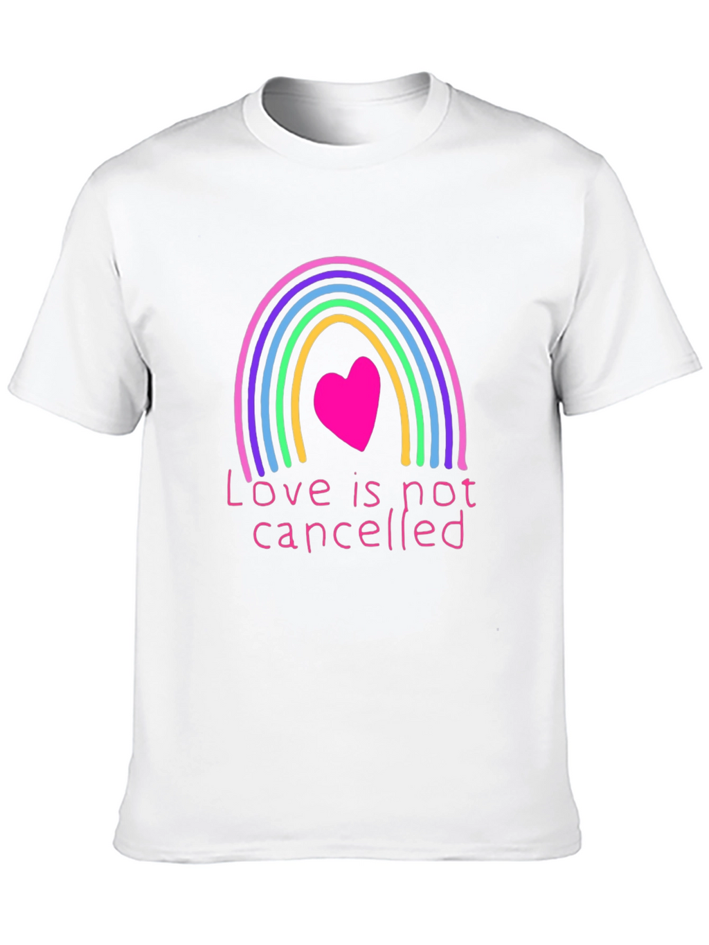 Love is Not Cancelled Rainbow Graphic Tee