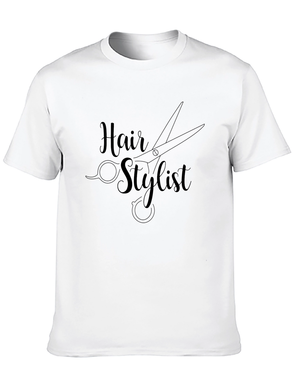 Hair Stylist Graphic T-Shirt - Black