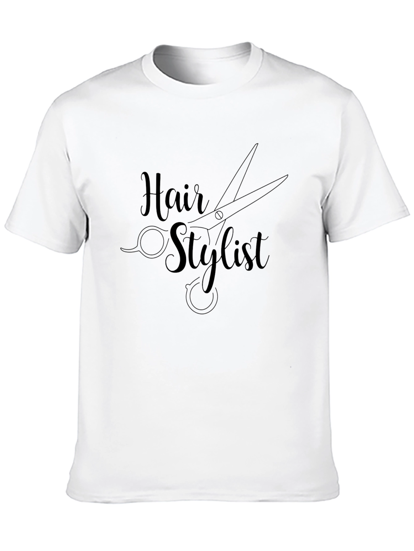 Hair Stylist Graphic T-Shirt - Black