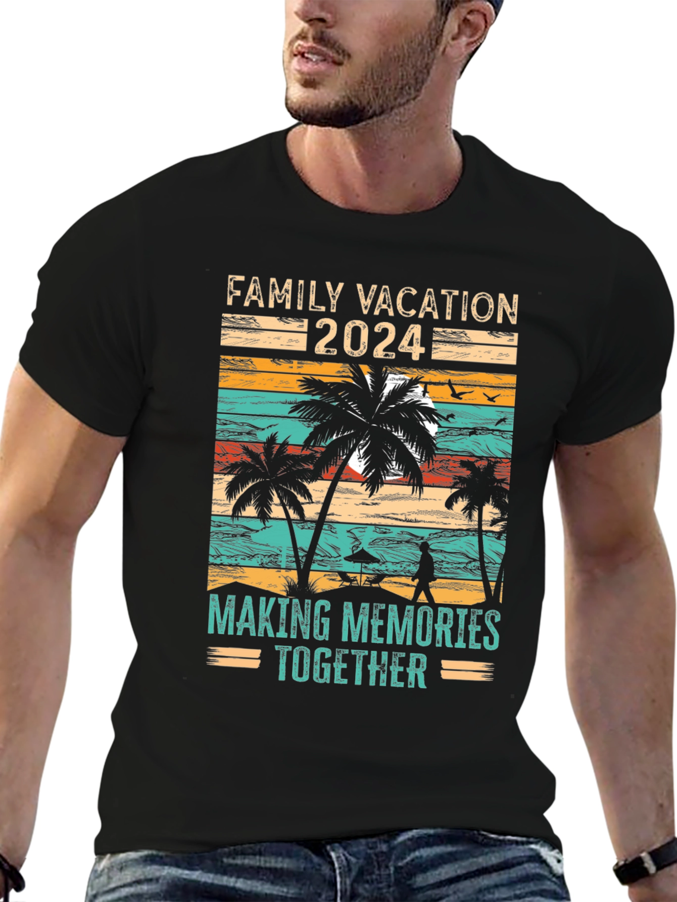 Family Vacation 2024 T-Shirt - Making Memories Together