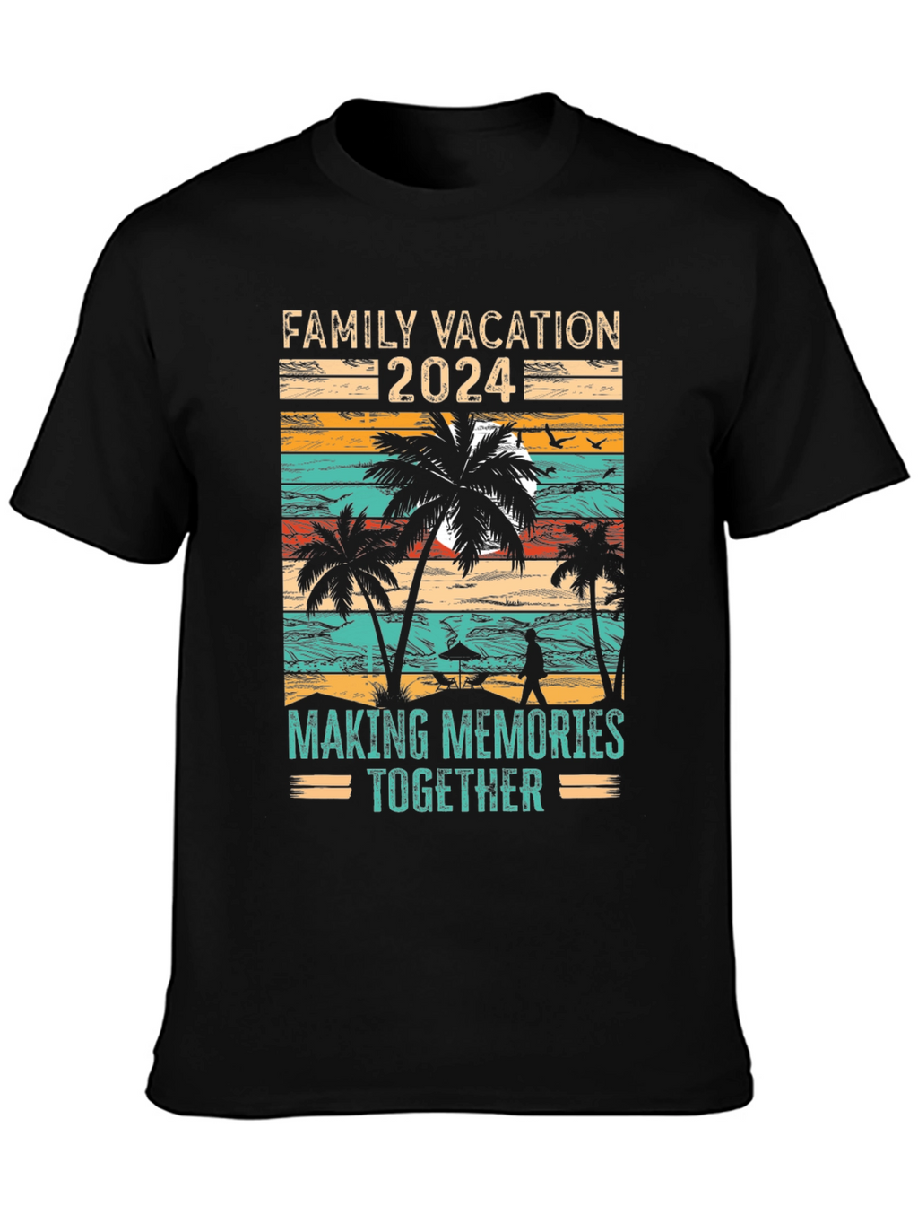 Family Vacation 2024 T-Shirt - Making Memories Together