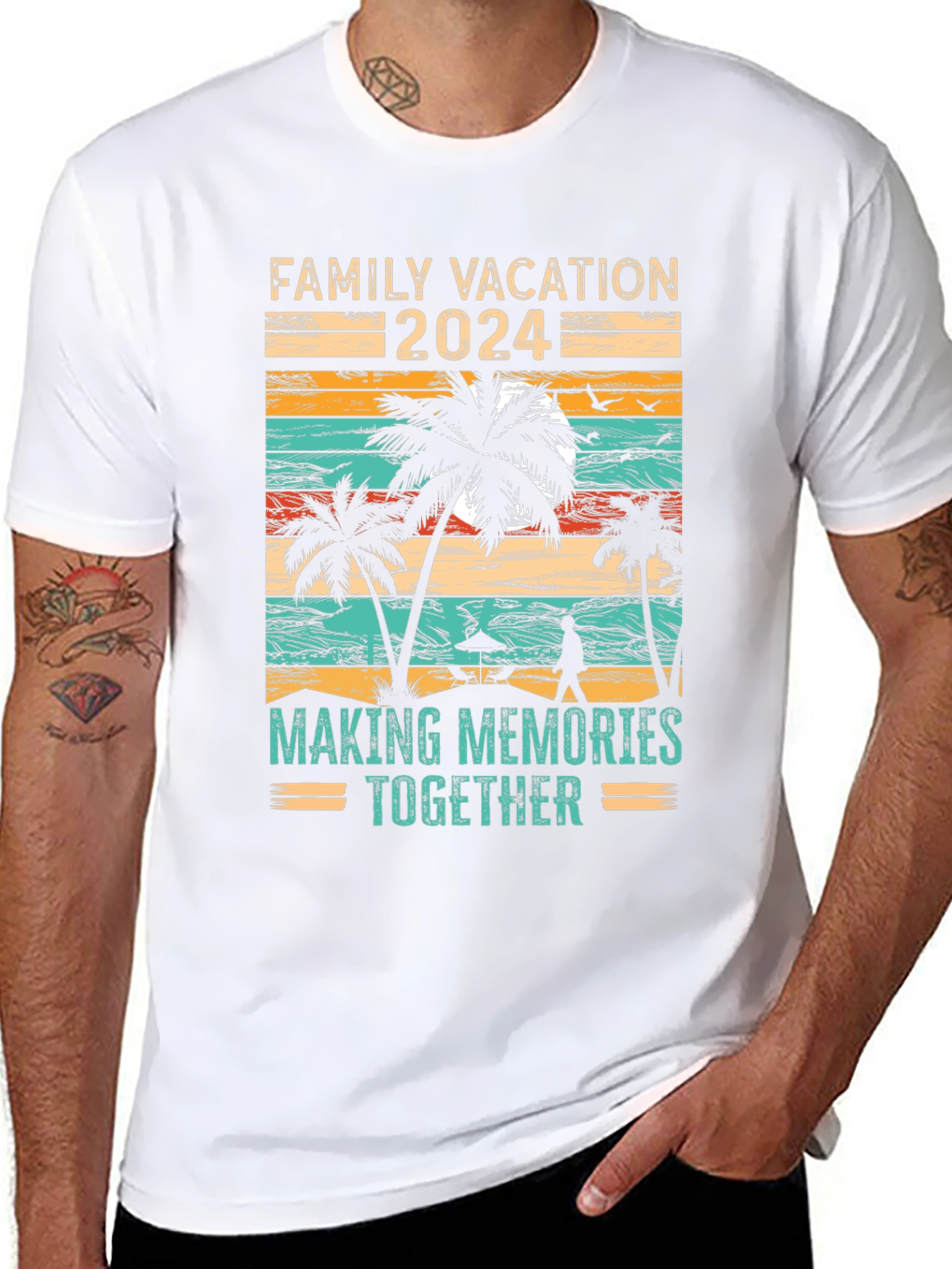 Family Vacation 2024 T-Shirt - Making Memories Together