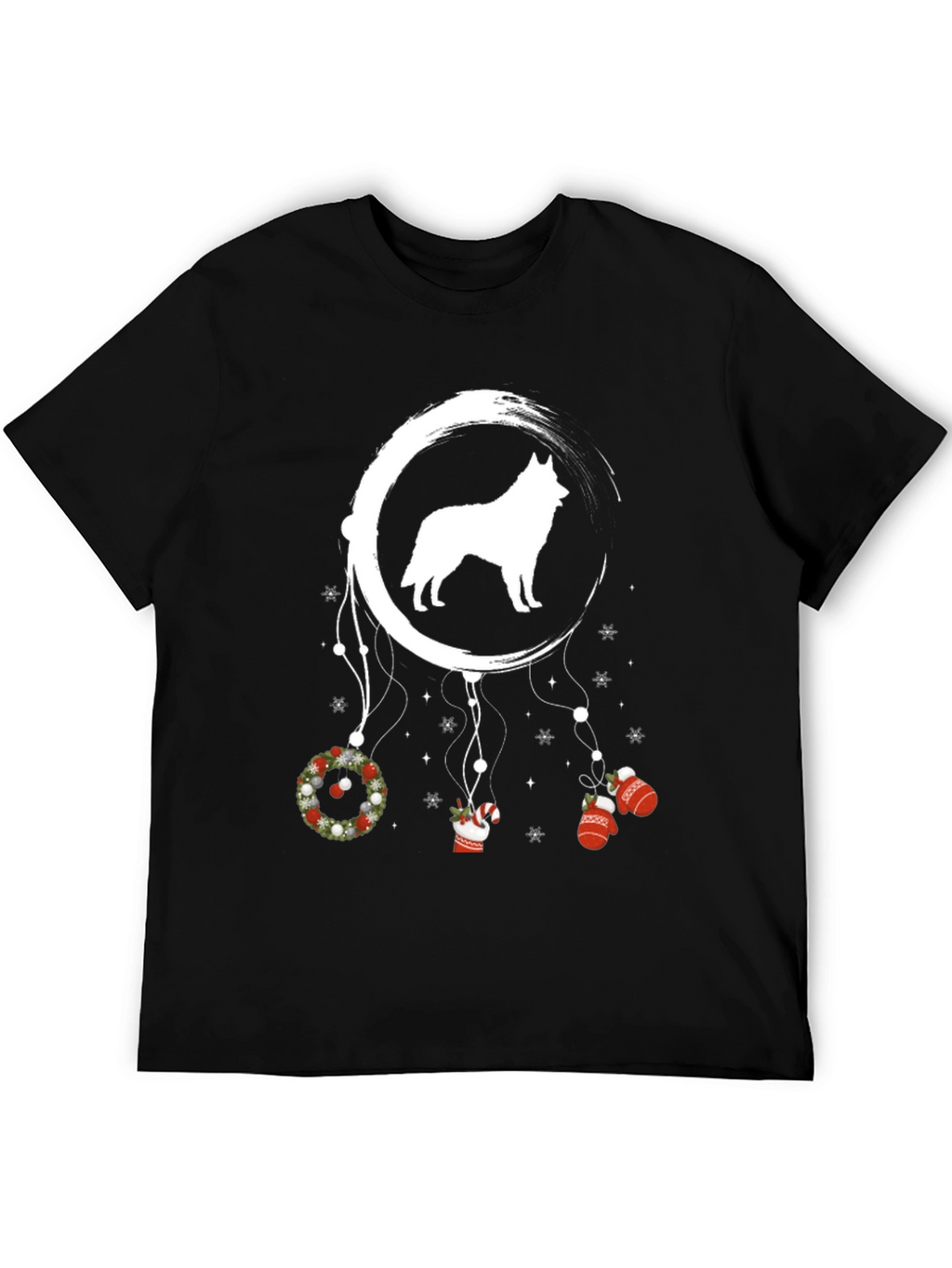 Husky Christmas Dreamcatcher T-Shirt