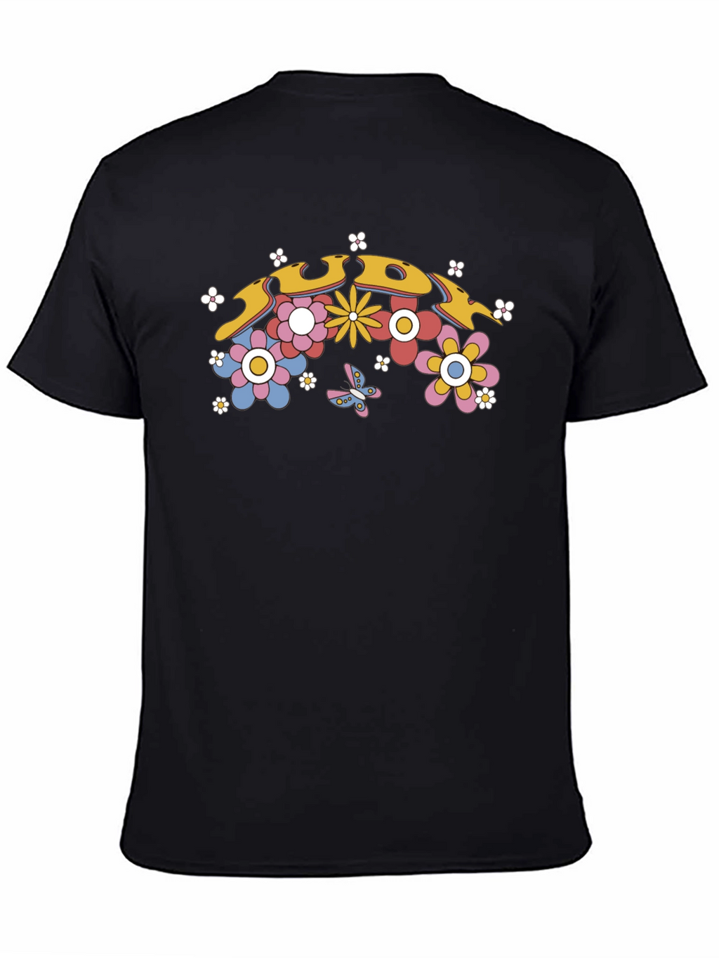 Retro Floral Graphic Tee