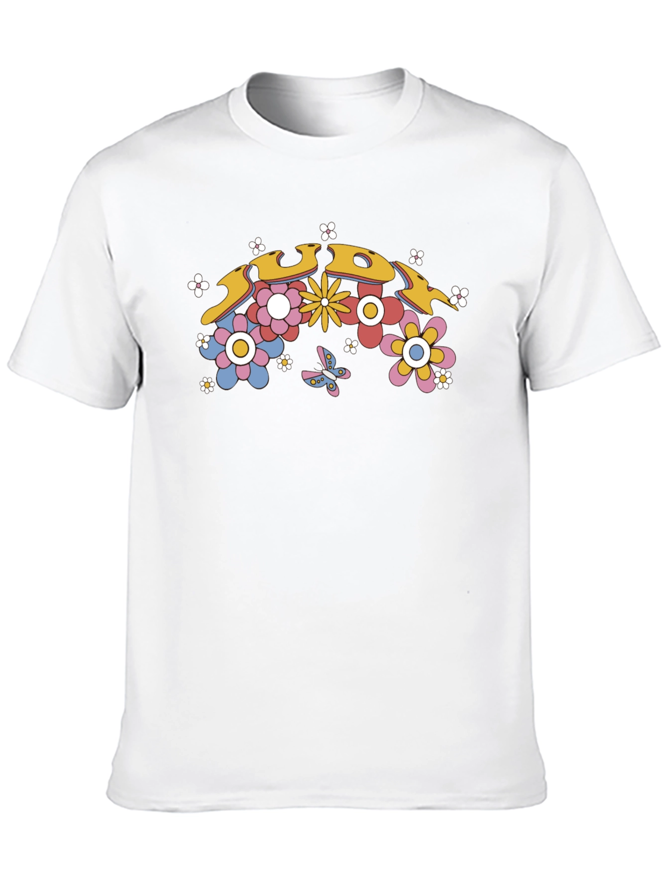 Retro Floral Graphic Tee