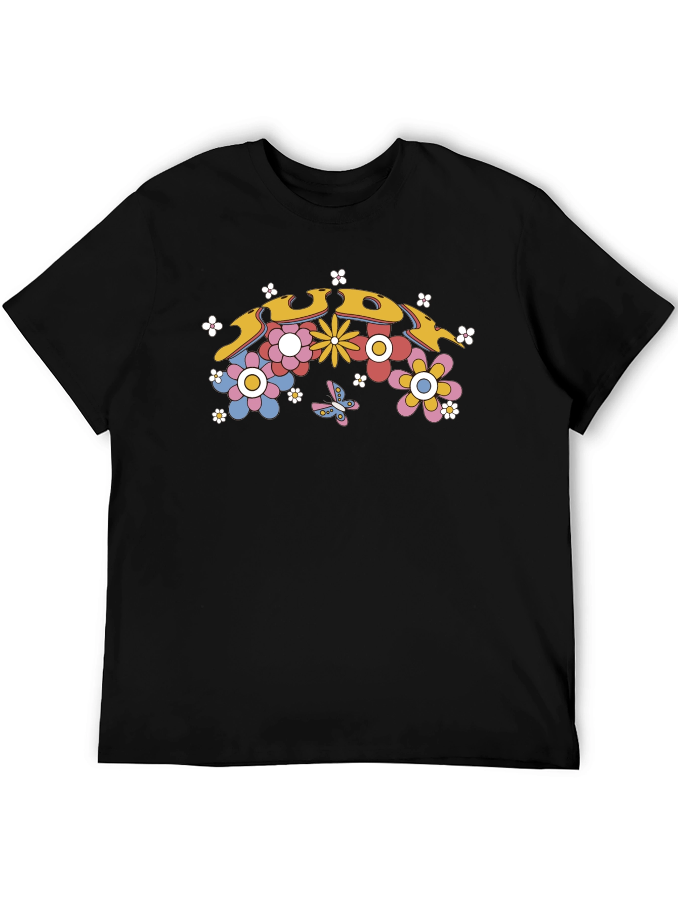 Retro Floral Graphic Tee