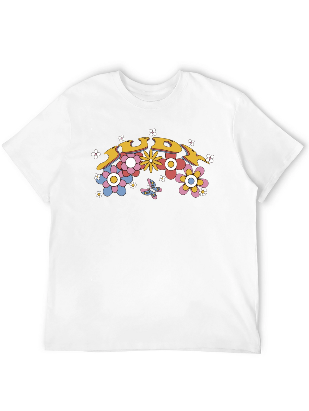 Retro Floral Graphic Tee