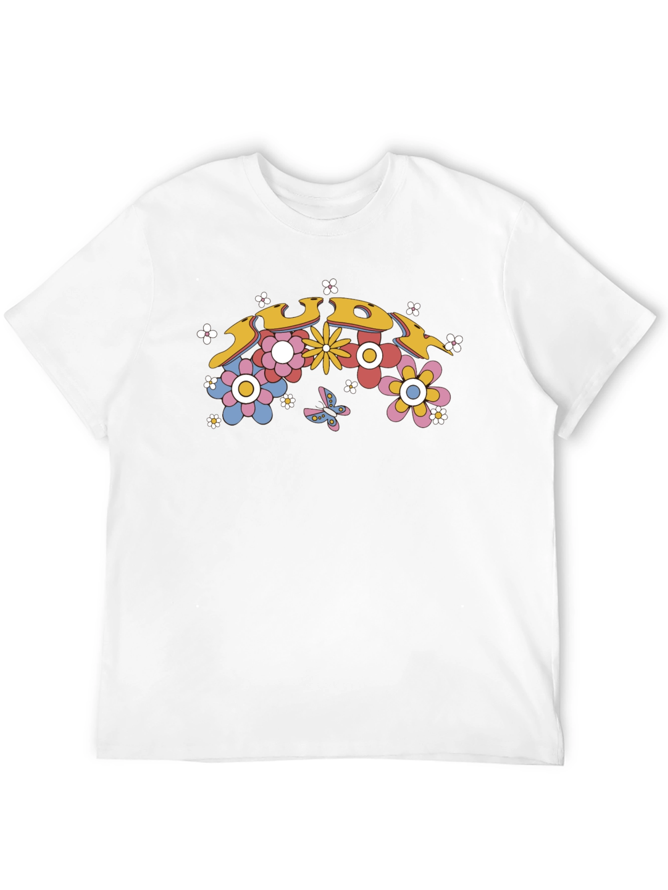 Retro Floral Graphic Tee