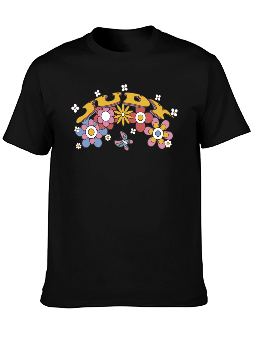 Retro Floral Graphic Tee