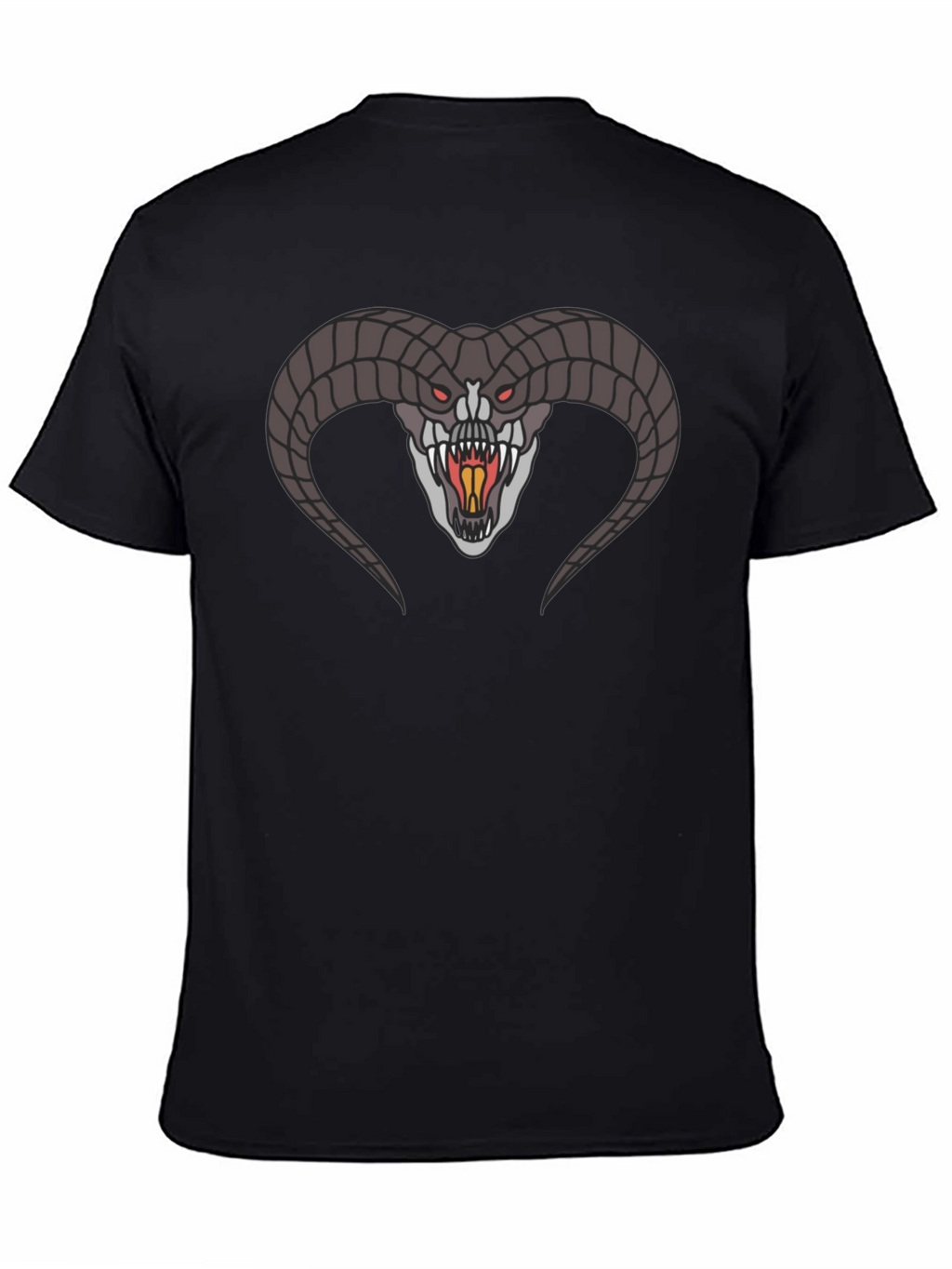 Balrog Graphic Tee - Epic Fantasy Design