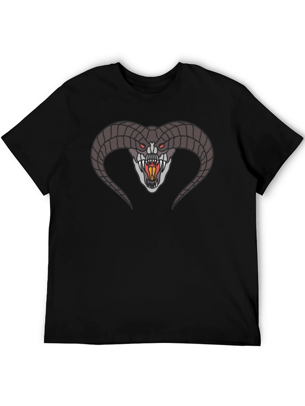 Balrog Graphic Tee - Epic Fantasy Design