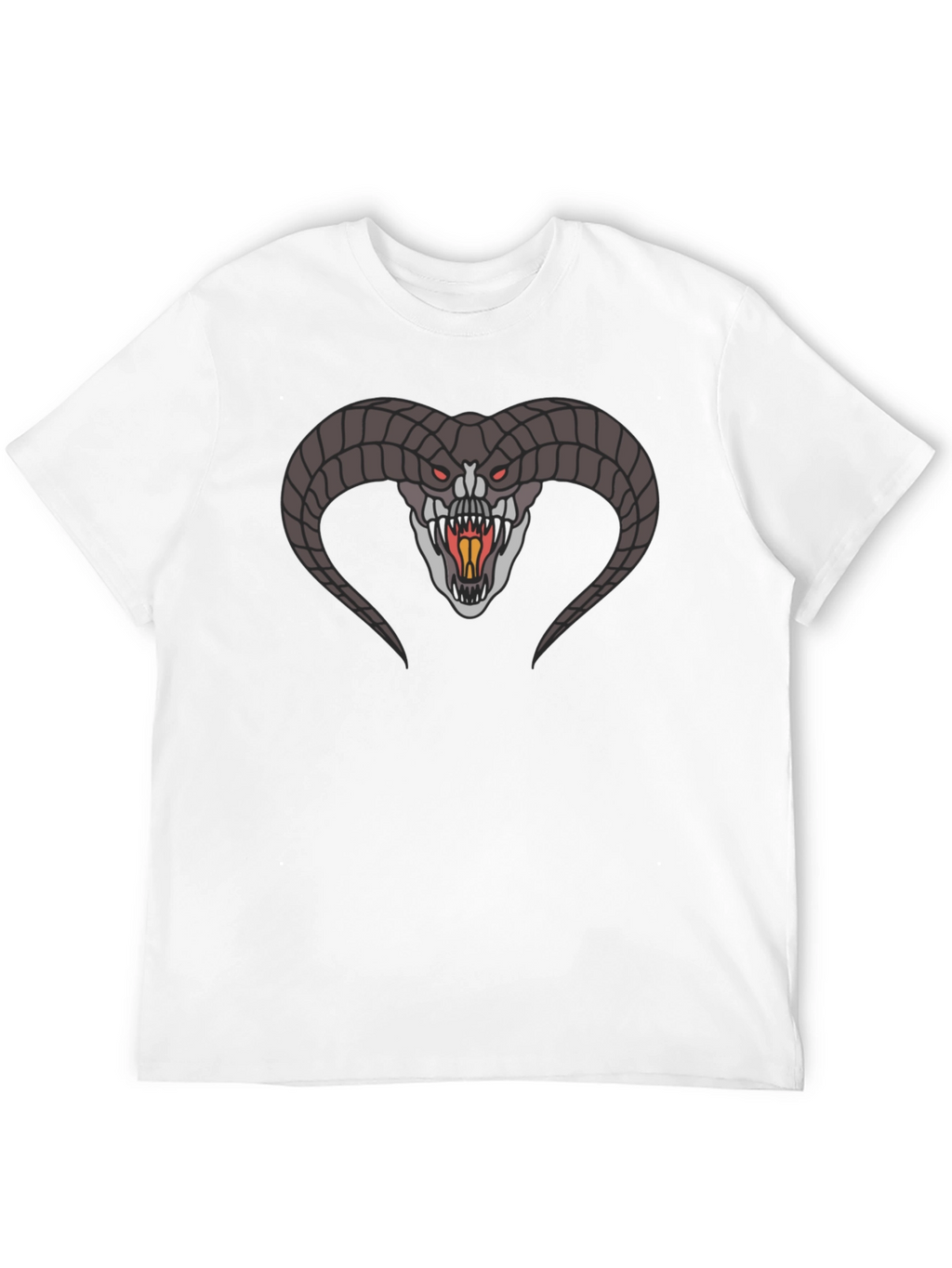 Balrog Graphic Tee - Epic Fantasy Design