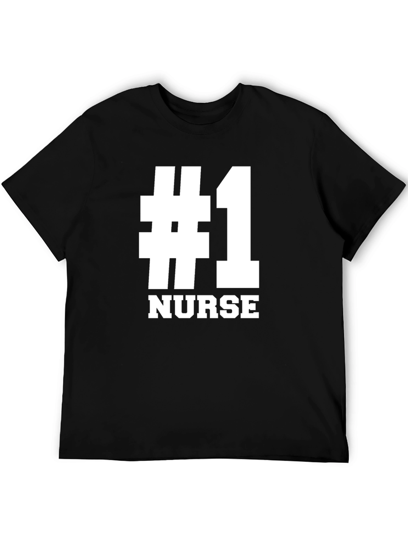 #1 Nurse Graphic T-Shirt - Gift for Nurses